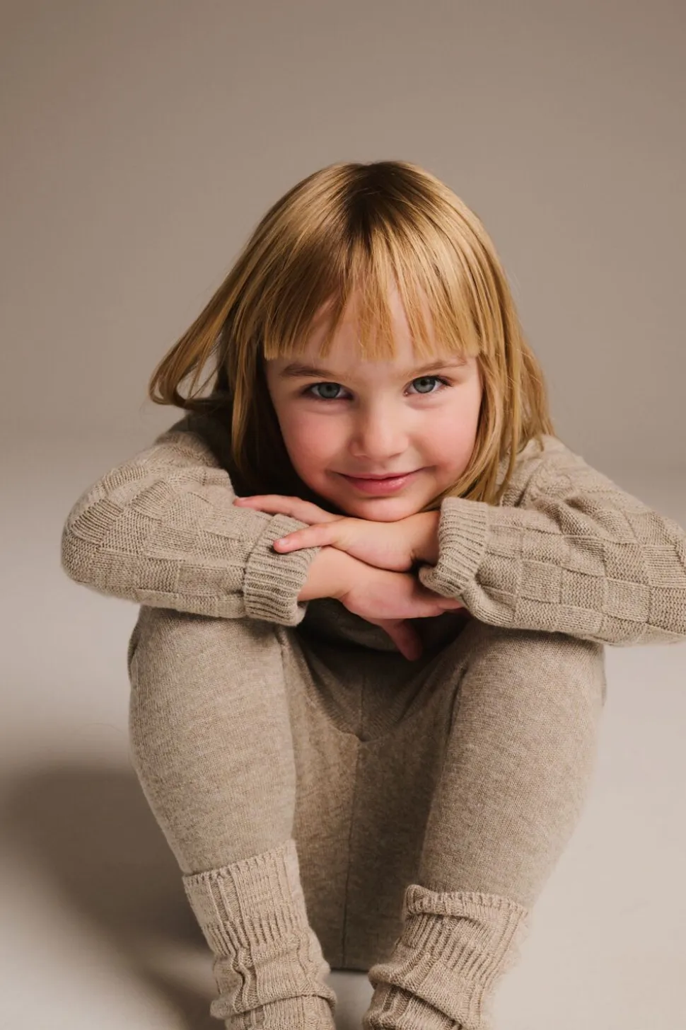 Strikka RWS wool & cashmere pullover med struktur