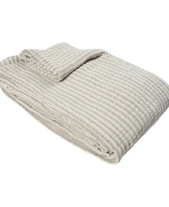 Stripe bedspread 1800x260cm blue stiripe