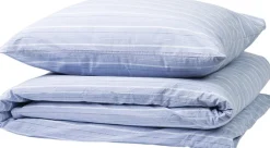 Stripe washed percale