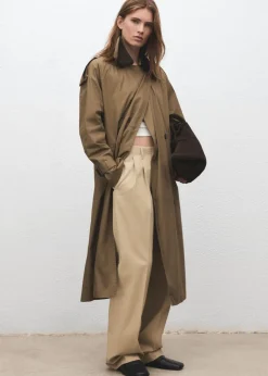 Suede leather shopper bag