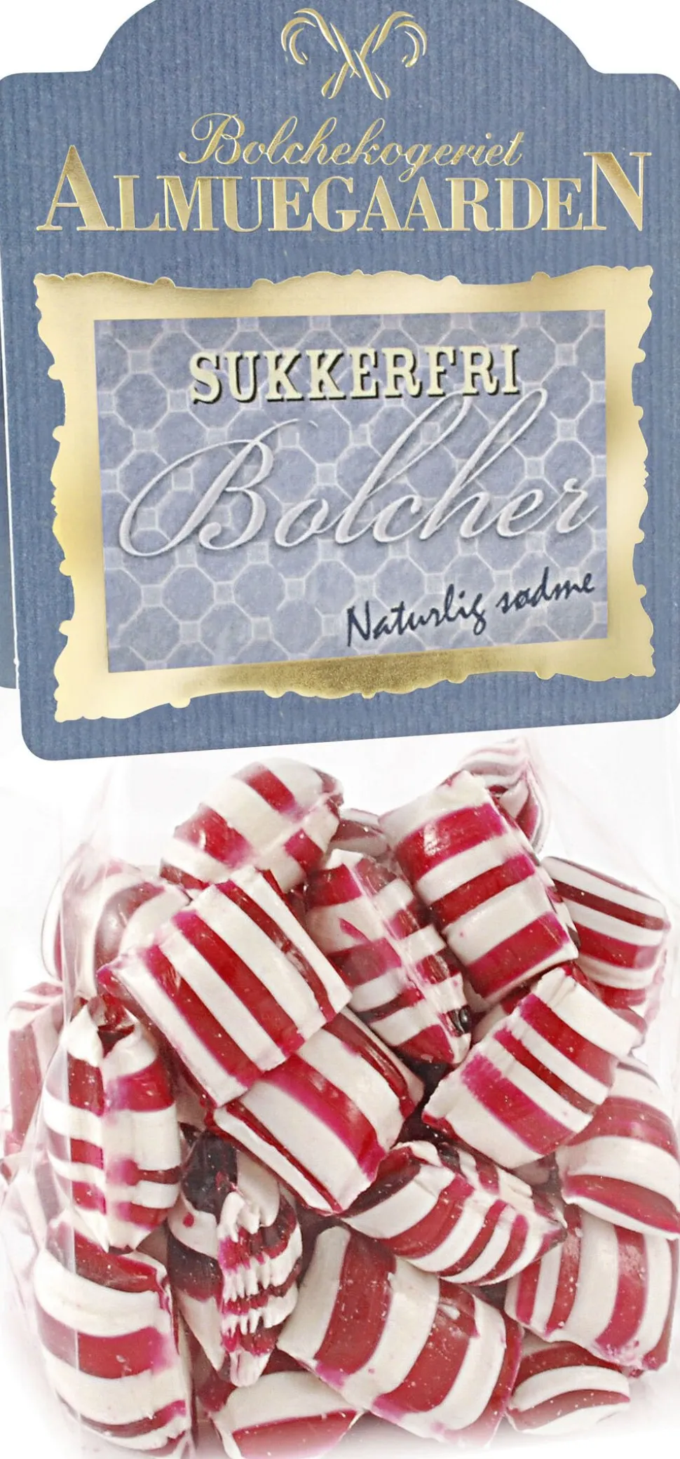 Sukkerfri Pebermynte bolcher med smag af pebermynte