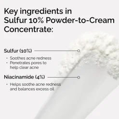 Sulfur 10% Powder-to-Cream Concentrate