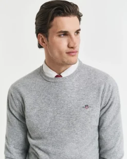 SUPERFINE LAMBSWOOL C-NECK