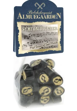 Symfoni bolcher med smag af lakrids & salmiak