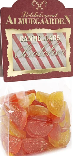 Syrlige bolcher med smag af appelsin & citron