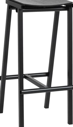 Taburete 8 Bar stool High Black pow