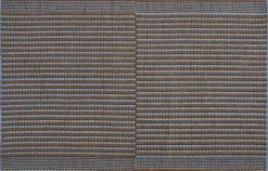 Tapis Mat-60 x 95-Chestnut and blue
