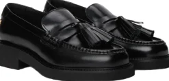 TASSEL SQUARISH TOE LTHR LOAFER