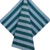 Tea Towels 50x70 cm BIRK -Stripe dark green