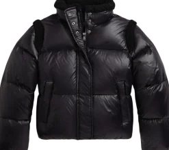 Teddy Fleece–Trim Down Boxy Jacket Teens