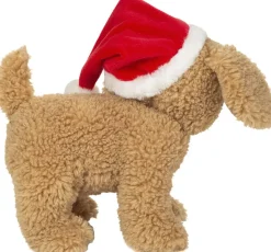 Teddy Hermann - Hund med nissehue 20 cm