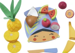 Tender Leaf - Skærebræt med tropisk frugt