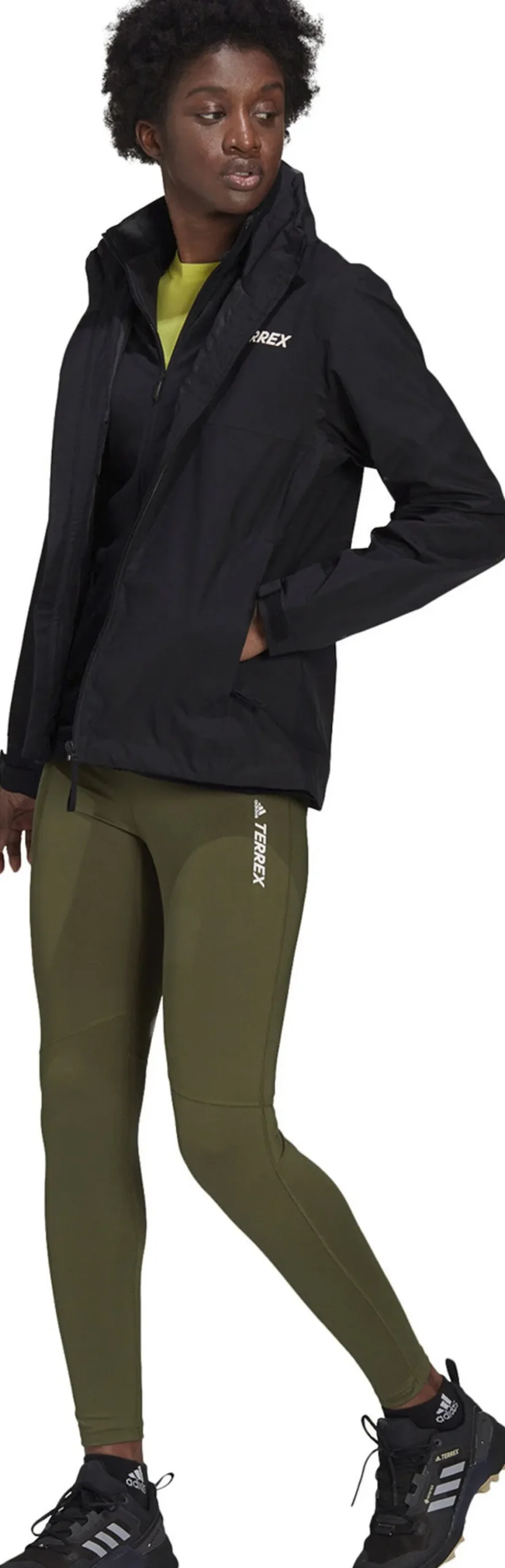 Terrex Multi RAIN. RDY Primegreen Two-Layer regnjakke