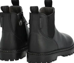 TEX-støvle i olieret læder