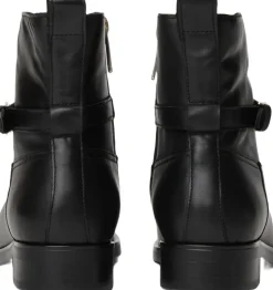 TH BUCKLE RIDING LEATHER BOOTIE