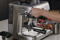 The Barista Express Impress Brushed Steel