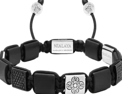 The CZ Flatbead Collection - Black Onyx and Silver