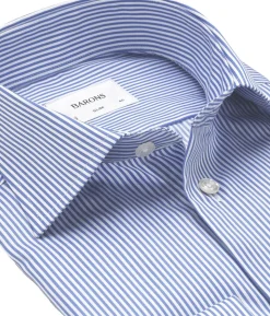 The Lawyer 4. 0 | Mid blue stripe | Slim fit