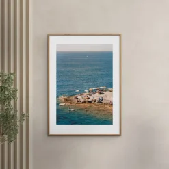 The Poster Club x Anna Pihan - Ponza Tangerine