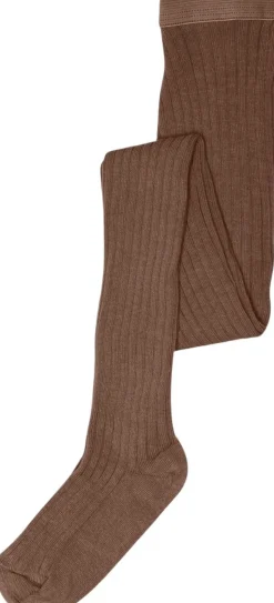 TIGHTS COTTON RIB