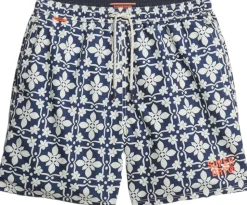 TILE PRINT 16 SWIM SHORT