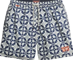 TILE PRINT 16 SWIM SHORT