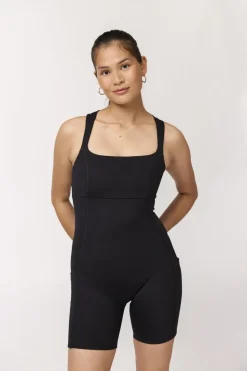 Tina Open Back Unitard