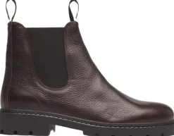 Trais Grain Leather Chelsea Boot
