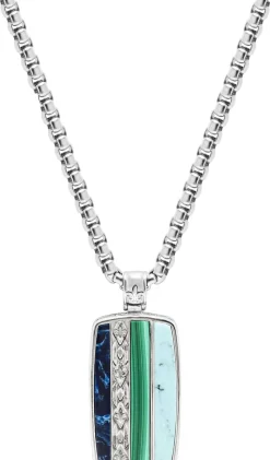 Trinity Pendant Necklace in Silver