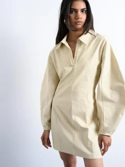 TSDANIA STRUCTURED MINI DRESS - COTTON