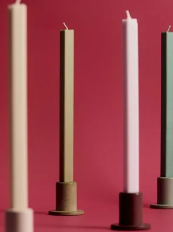 Tube Candleholder Concrete-Small