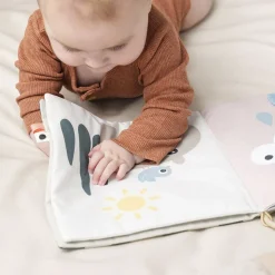 Tummy time stofbog Deer friends Farvemix