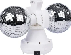 TWIN SPEJLKUGLERmLEDLYS