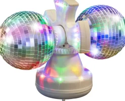 TWIN SPEJLKUGLERmLEDLYS