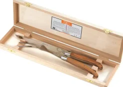 Udskærersæt træ lukket træ-æske Laguiole