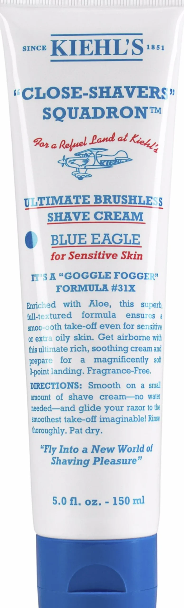 Ultimate Brushless Shave Cream Blue Eagle