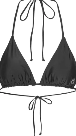 Uluwatu padded triangle bikini top - Nero