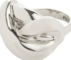 UNFOLD ring silver-plated