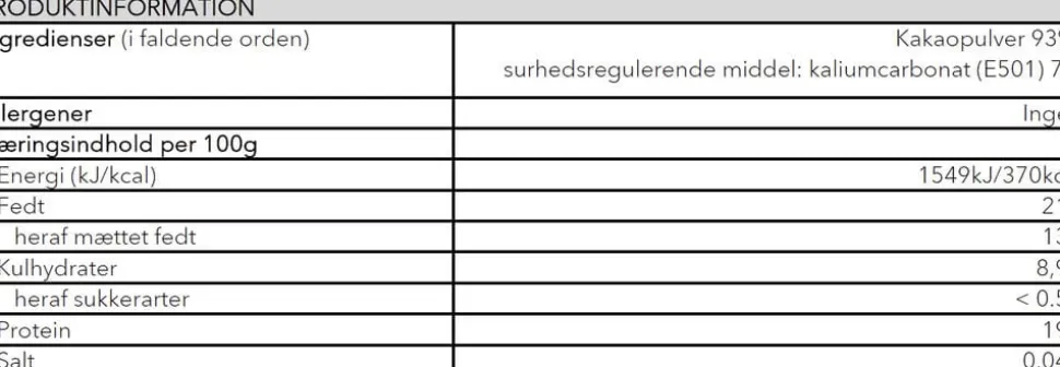 Valrhona Kakaopulver 250g