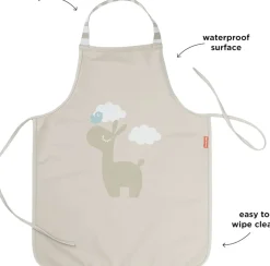 Vandtæt børneforklæde Lalee Sand