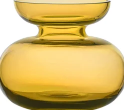 Vase Inu 11x9 cm Amber