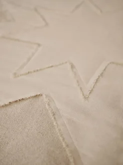 Vela Star Christmas Tree Blanket - Natural