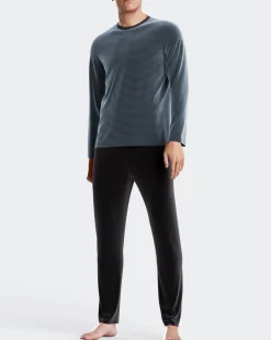 Velvet long Pyjama set