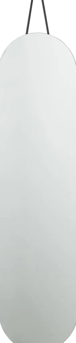 Vægspejl A-Wall Mirror 120x30 Black