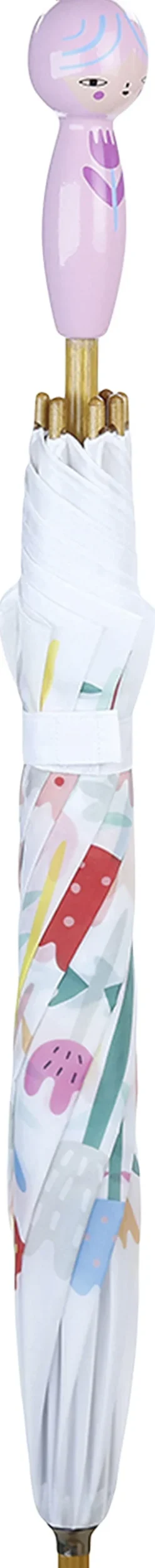 Vilac - Paraply - Blomsterpige pink af Suzy Ultman