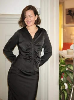 Viso Heavy Sateen Bedaz Skirt