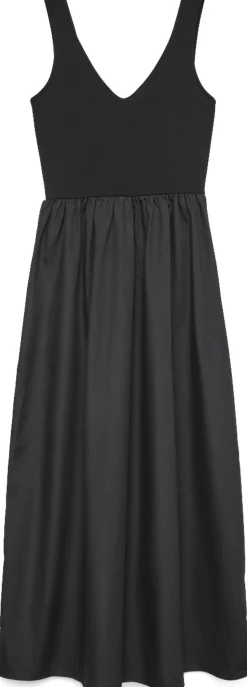 VMVALLY SL LONG BOW DRESS JRS NOOS