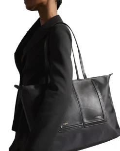 VOYAAGE Zip top Tote Bag