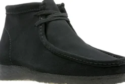 Wallabee Boot Black Sde, G, 7