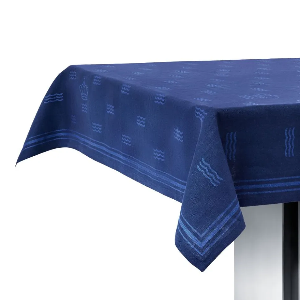 Waves dug, blå, 270 X 144 cm